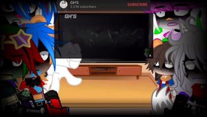 Security Breach react to “Hide and Seek” & “Two Face”||Gacha x FNAF||Credit: @GH’S