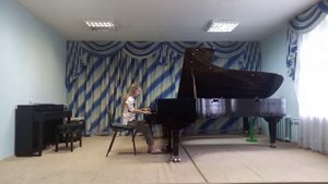 Трошина Любовь, 14 лет. И. Гайдн "Венгерское Рондо" из фортепианного три Соль-мажор.  20.05.21