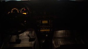 Подсветка ног на тойота Авенсис