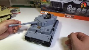 ТАНК "ТИГР" от World of Tanks и COBI - Военная Академия, выпуск #24