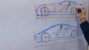 Урок 2. Компоновки автомобилей, пропорции. Дизайн автомобилей.