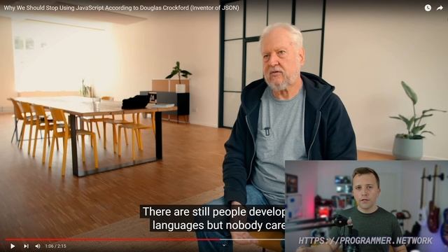 Why Javascript isn't going anywhere, and why you should learn it (Reaction to Douglas Crockford)