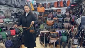 Женские винтажные сумки из кожи буйвола | Октябрь №1