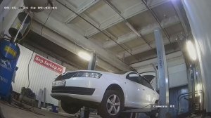 Установка фаркопа на Skoda Rapid 2015 год. MOTODOR, арт. 92301-A