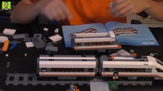 Lego City : Скоростной пассажирский поезд (60051) / Выпуск №17 смотреть онлайн