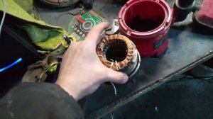 Трюмная помпа 12в , из насоса зубр. 220в.