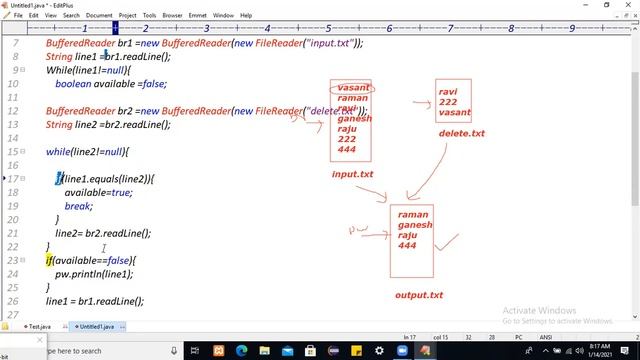 Java File Handling | FileExtraction