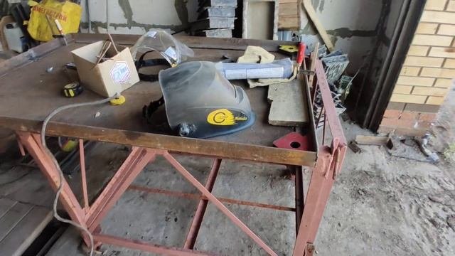 Вибростол для производства брусчатки (тротуарной плитки) своими руками. Видео 1.