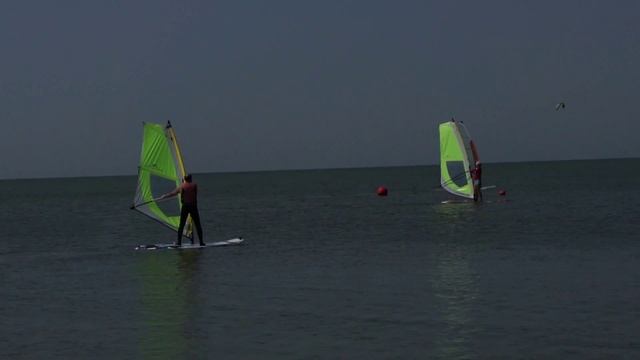 Виндсерфинг на Азовском море смотреть онлайн