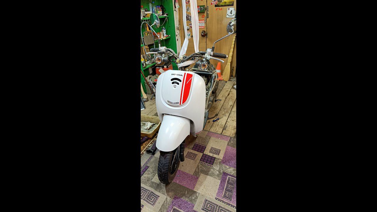 Собираем по тихой Honda Giorno смотреть онлайн