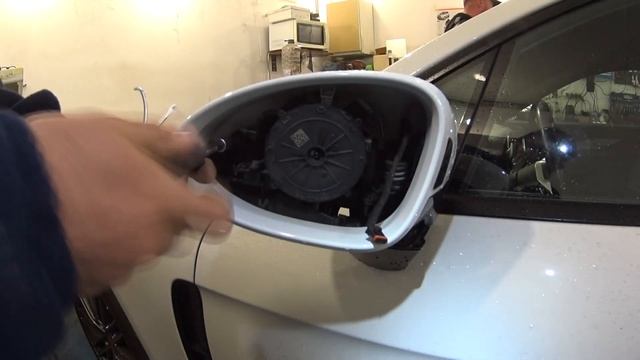 Разборка зеркала Porsche panamera 971
