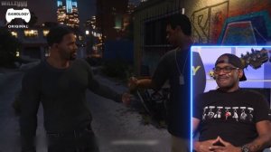 ФРАНКЛИН и ЛАМАР - Актеры Озвучки смотрят GTA V - 250 000 Подписчиков | Реакция Профи