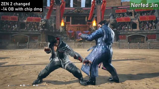 TEKKEN 8 - Quick Showcase of Nerfed Jin from storymode смотреть онлайн