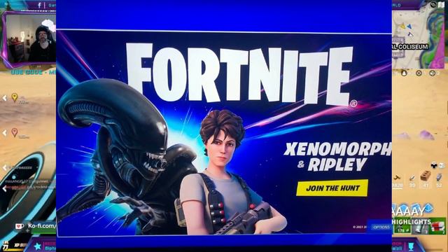 FORTNITE XENOMORPH SKIN IN FORTNITE! NEW RIPLEY SKIN IN FORTNITE! FORTNITE ALIENS SKINS ARE HERE! смотреть онлайн