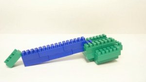 Танк из конструктора. Мультик