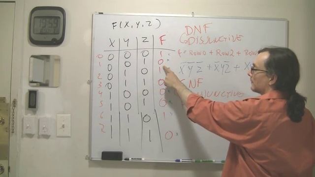 From Truth Table to DNF or CNF смотреть онлайн