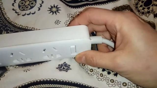 Xiaomi удлинитель. Брак кнопки выключения.