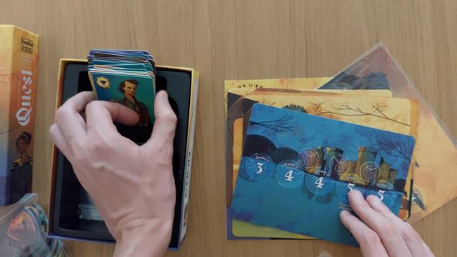 Quest - Preview unboxing board game - Party social deduction Avalon The Resistance * AmassGames * 4 смотреть онлайн