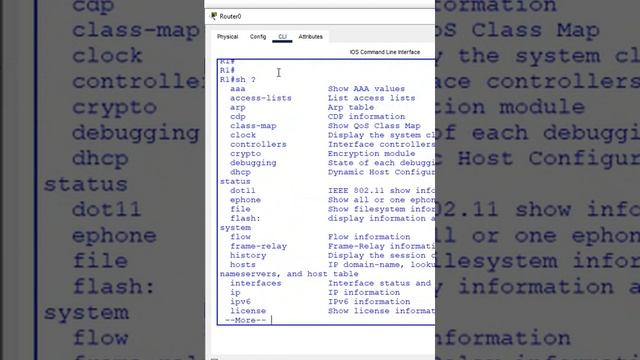 19.How to get Help command in CISCO Router? #ccna #ccnpencor #shortsvideo