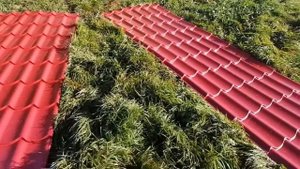 МЕТАЛЛОЧЕРЕПИЦА,КРОВЛЯ УСТАНОВКА, ВЫРАВНИВАНИЕ  2 часть,