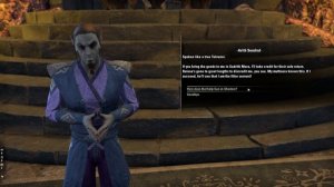 ESO Series // Morrowind Side Quests // Sadrith Mora - Objections & Obstacles