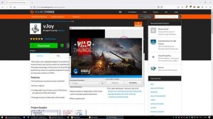 War Thunder. Вариант настройки обзора с помощью Opentrack и кнопок