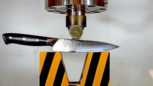 HYDRAULIC PRESS vs MOST DURABLE KNIFE