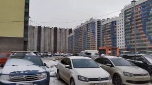 Город Мурино, пригород Санкт-Петербурга. The city of Murino, a suburb of St. Petersburg, Russia.