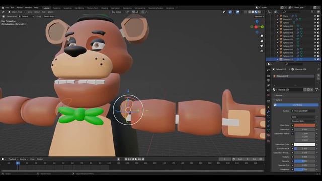 Продолжаю моделировать FNAF! #2 смотреть онлайн