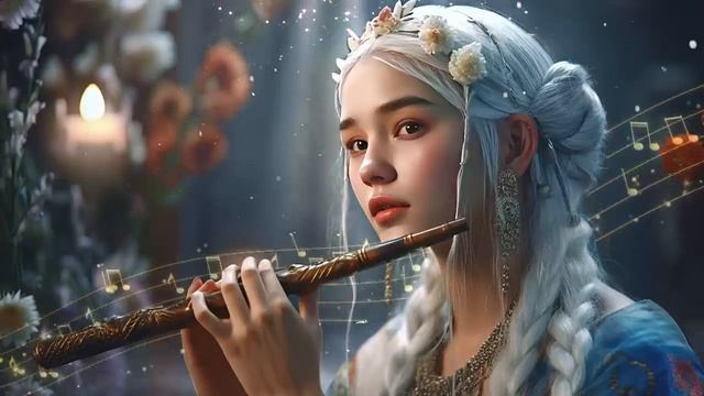 Тибетская целительная флейта ★ Устранение стресса ★ Успокоение ума ★ мелатонина смотреть онлайн