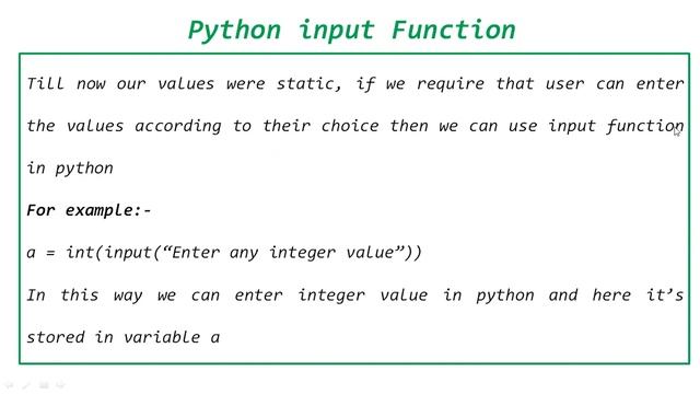 Python Theory Part 7: Python Input & Output Functions,Import command