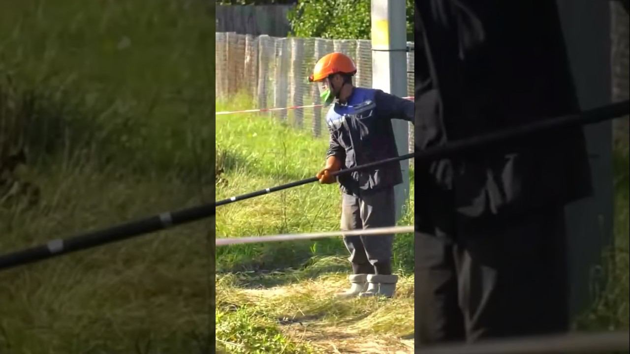 ВОССТАНОВЛЕНИЕ ЭНЕРГОСНАБЖЕНИЯ ПОСЛЕ УРАГАНА #ураган  #гомель