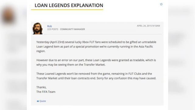 WTF? LOANED LEGENDS 'GLITCH' EXPLAINED! | FIFA 15 Ultimate Team смотреть онлайн