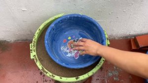 Recycled  Metal Materials  And Cement  . How To Make Metal Coffee Table And Flower  Pots.