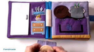 80. Quiet Book "Maximilian" | Busy book | Activity book | Felt book - handmade by @quietbook