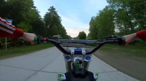 ПОКАТУШКА НА ПИТБАЙКЕ BSE MX 125