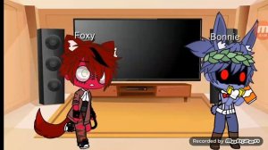 FNaF reacts to their ships || Short || Z I S I O R O || AU || + Bonus || GL+GC ||