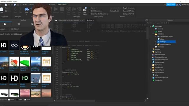How to Make a HD Admin gamepass! Roblox Stuido смотреть онлайн