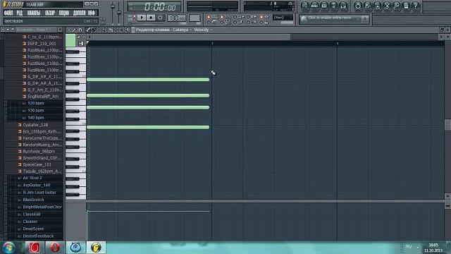 Применение арпеджиатора "Катания" в ФЛ Студио. Katanya in FL Studio.