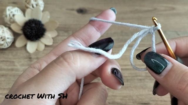 magic circlering HOW TO CROCHET_ LESSON 6 CROCHET WITH SH