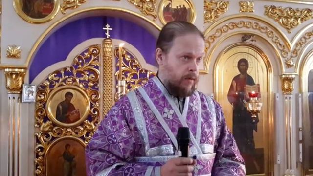 Проповедь диакона Димитрия Майорова в неделю4-ю Великого поста