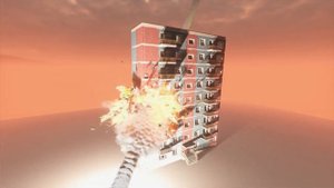 METEOR IN TEARDOWN | АСТЕРОИД В ТИРДАУН | TEARDOWN EXPEREMENTS