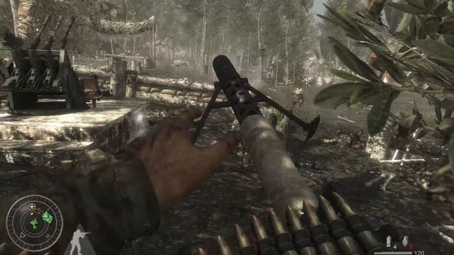 Прохождение Call of Duty 5 world at war - 7. Неумолимый смотреть онлайн