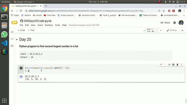 Day 20 ?| 100DaysofCode | Tamil | Tech Siddhar | Python Programming #TS