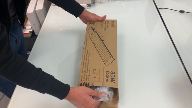 Светильник уличный Gauss Avenue 80W 8000lm 5000K смотреть онлайн