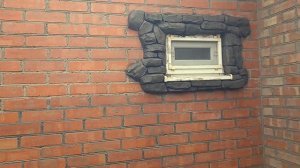 Дверной проем в артбетоне.