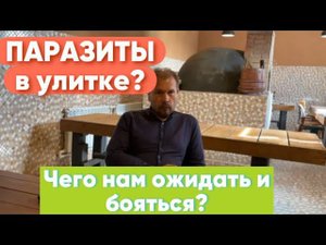ПАРАЗИТЫ в улитке? Чего нам ожидать и бояться?!