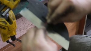 СВЕРХПРОЧНЫЙ НОЖ ИЗ МЕХПИЛЫ И НЕРЖАВЕЙКИ