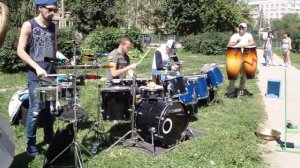 ДЖАМБА - ДжамБО Оркестр Летучих Барабанщиков