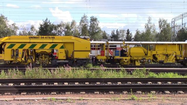 Freight train T 5120 arrives Rovaniemi 5.8.2016 смотреть онлайн